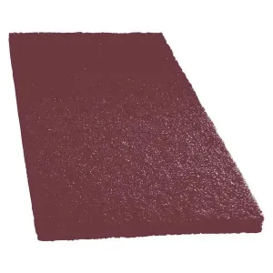 ACS Maroon Type 57 Floor Prep Pad 14" x 20" 10 / cs