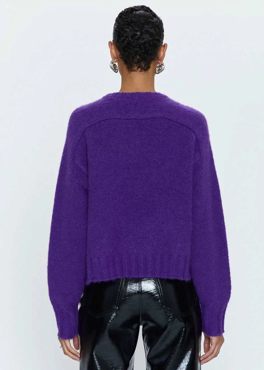 Adina Every Day Sweater - Lila Purple