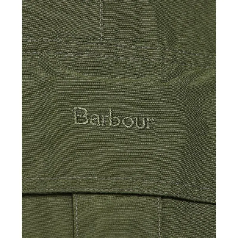 Barbour Hebden Ladies Waterproof Jacket - Olive/Classic