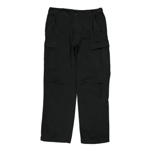 Burroughs Relaxed Fit Ripstop Cargo Pant Polo Black