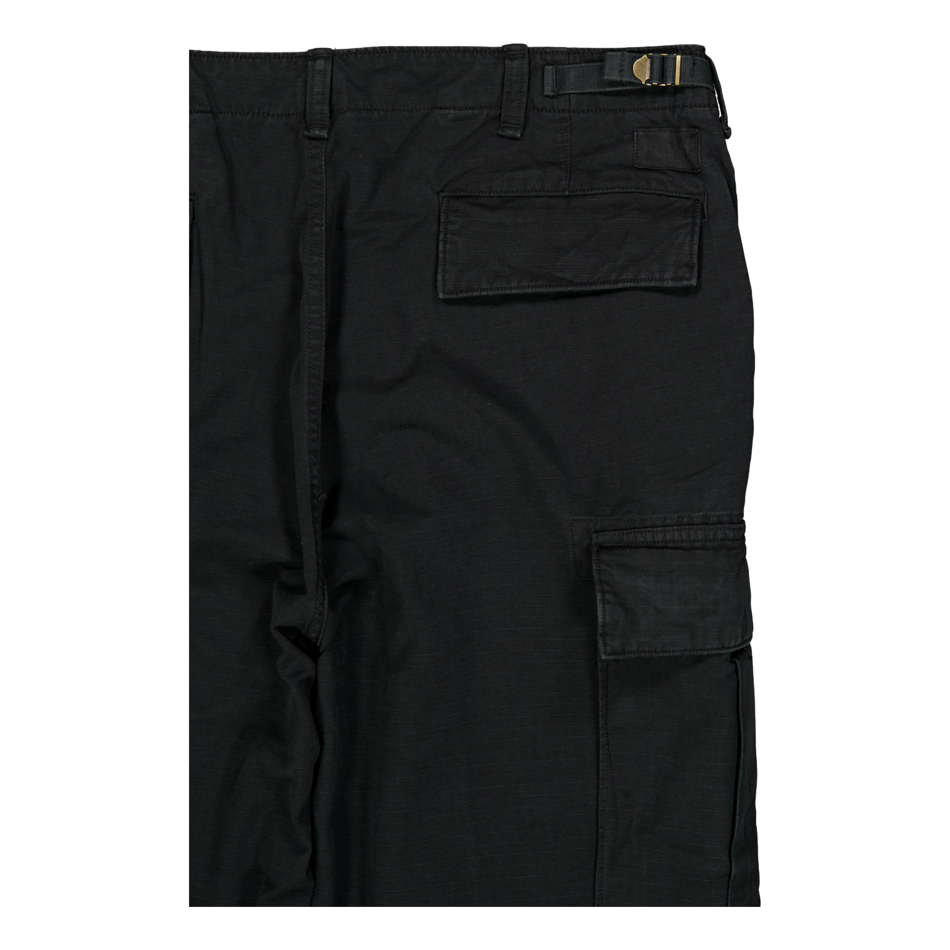 Burroughs Relaxed Fit Ripstop Cargo Pant Polo Black