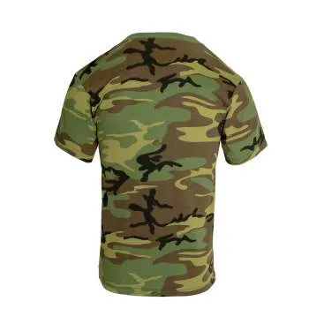 Camo V-Neck T-Shirt