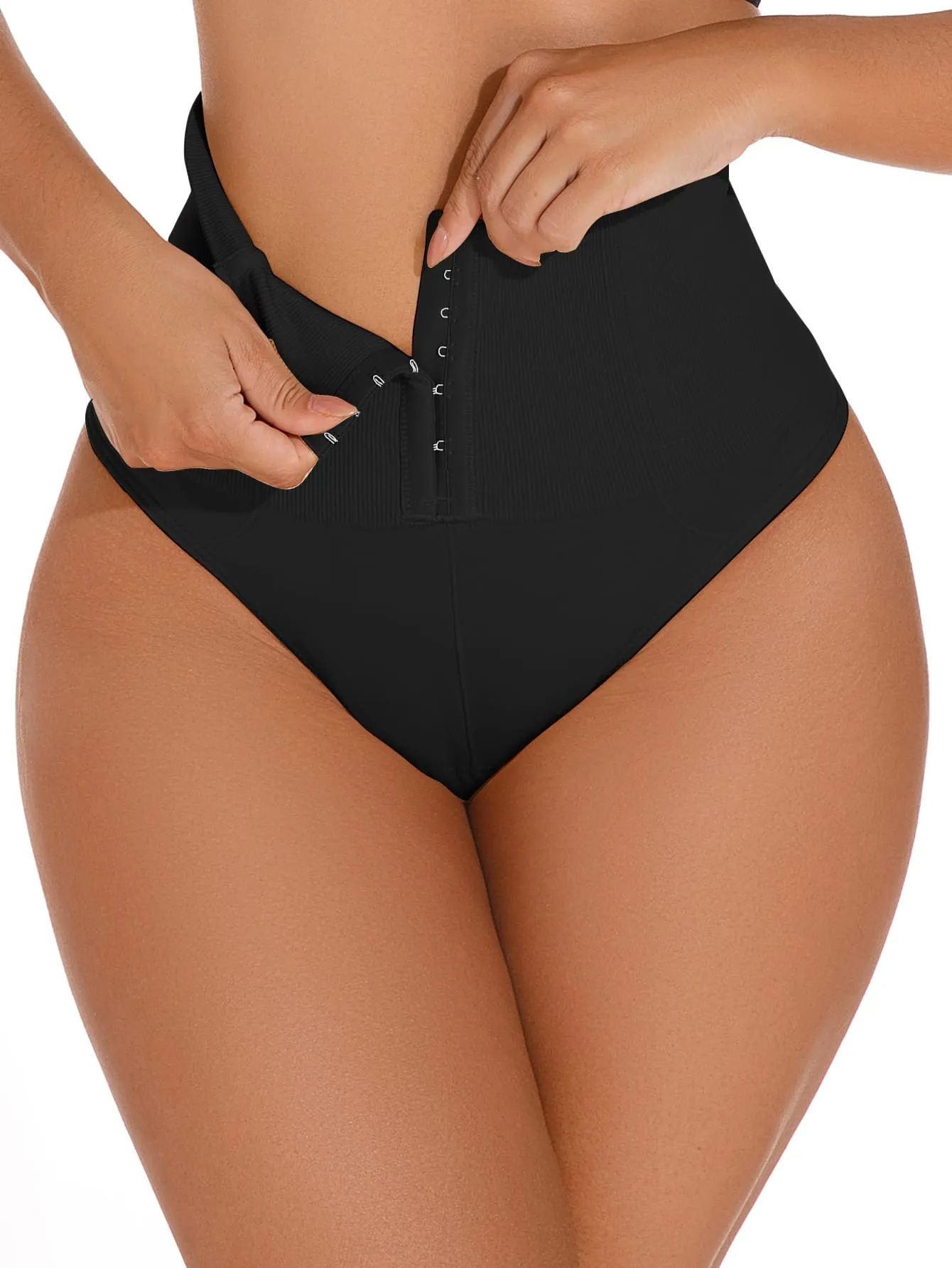 Comfortable Hook & Eye Shapewear Panty for a Sleek Silhouette