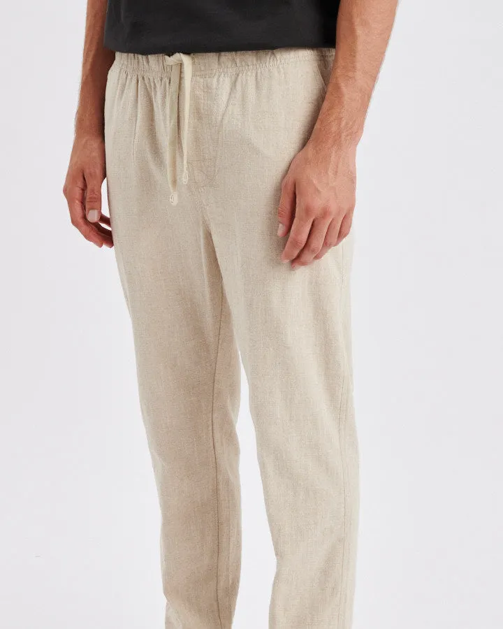 Cruiser Linen Pant - Ecru