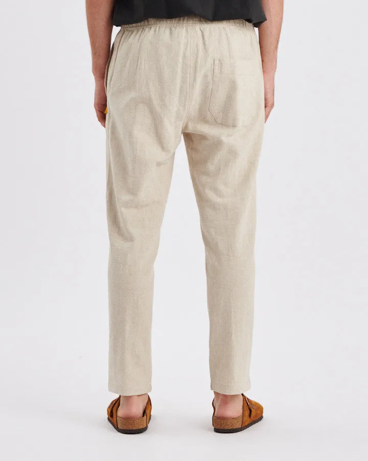 Cruiser Linen Pant - Ecru