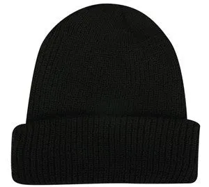 Cuffed Knit Beanie Made in USA