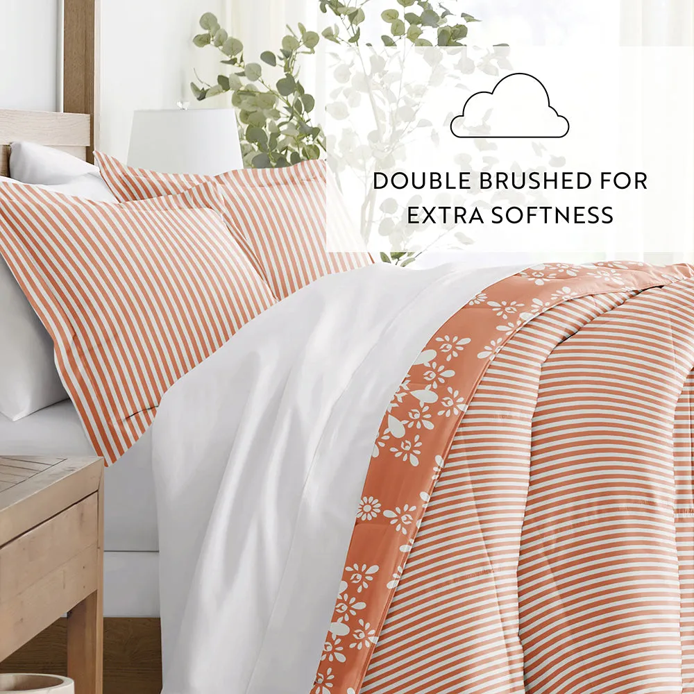 Daisy Medallion Reversible Down-Alternative Comforter Set - 12 Days of Deals