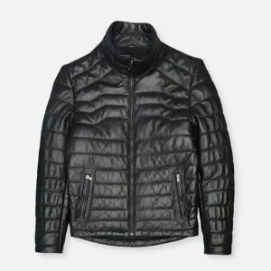 Damarco Leather Puffer Jacket