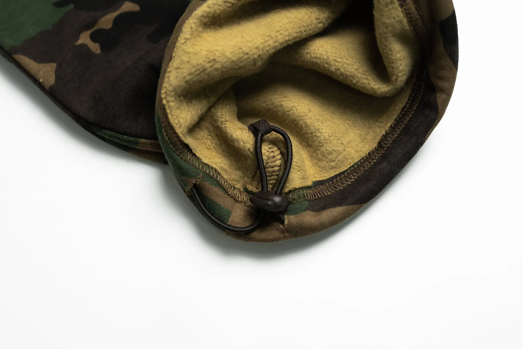 Heavy Fleece Cargo Pants - Camo