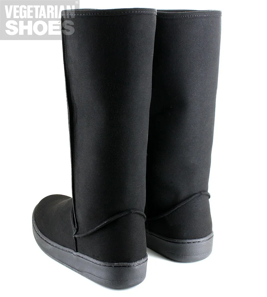 Highly Snugge Boot in Black from Vegetarian Shoes