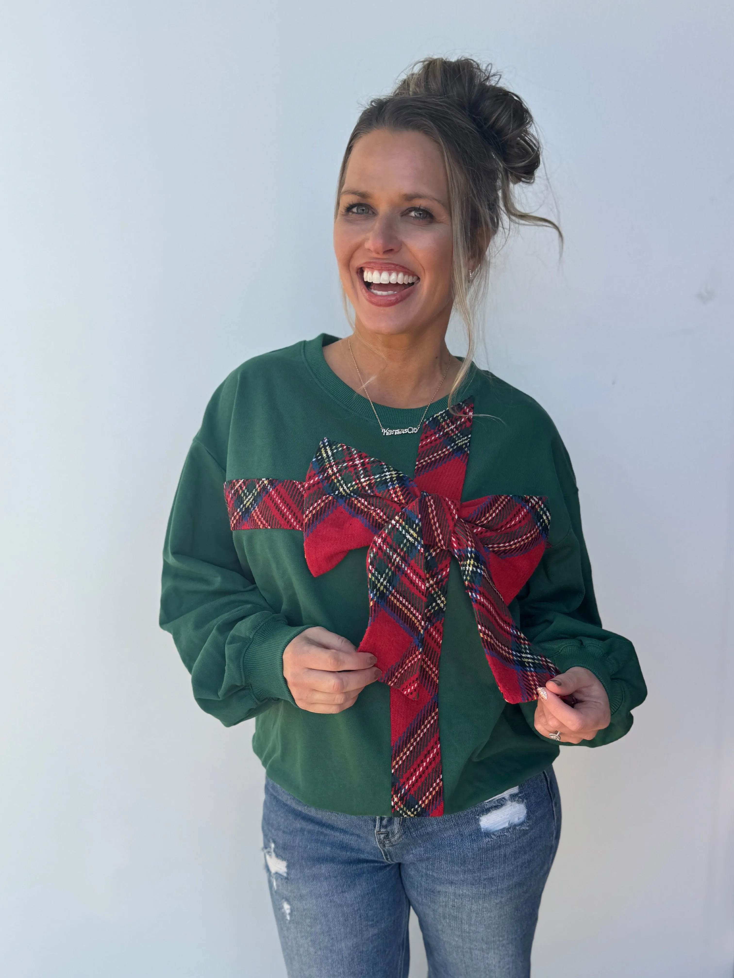 Holiday Present Sweatshirt-FINAL SALE