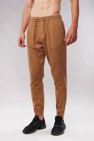 Jogger Pants - Camel Brown