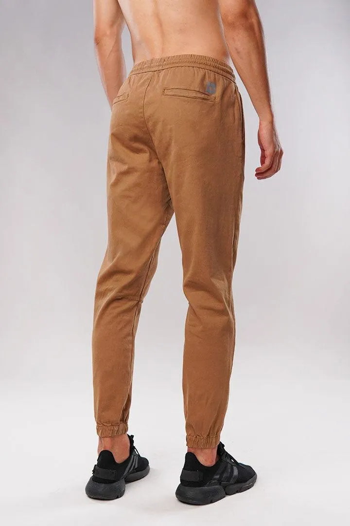 Jogger Pants - Camel Brown