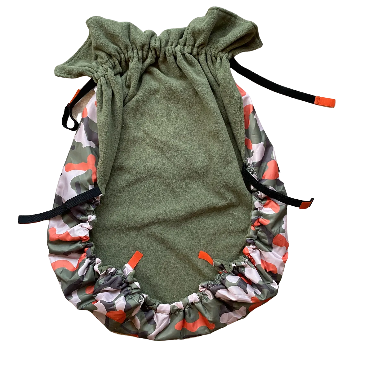 Kids Fleece-Lined Wheelchair Cosy - KHAKI CAMO