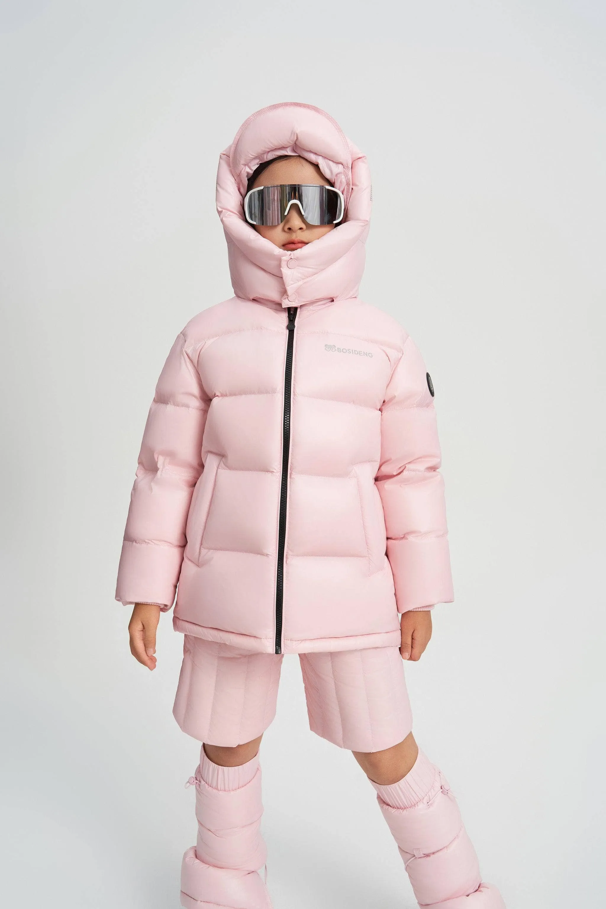 Kid's Hooded Puffer