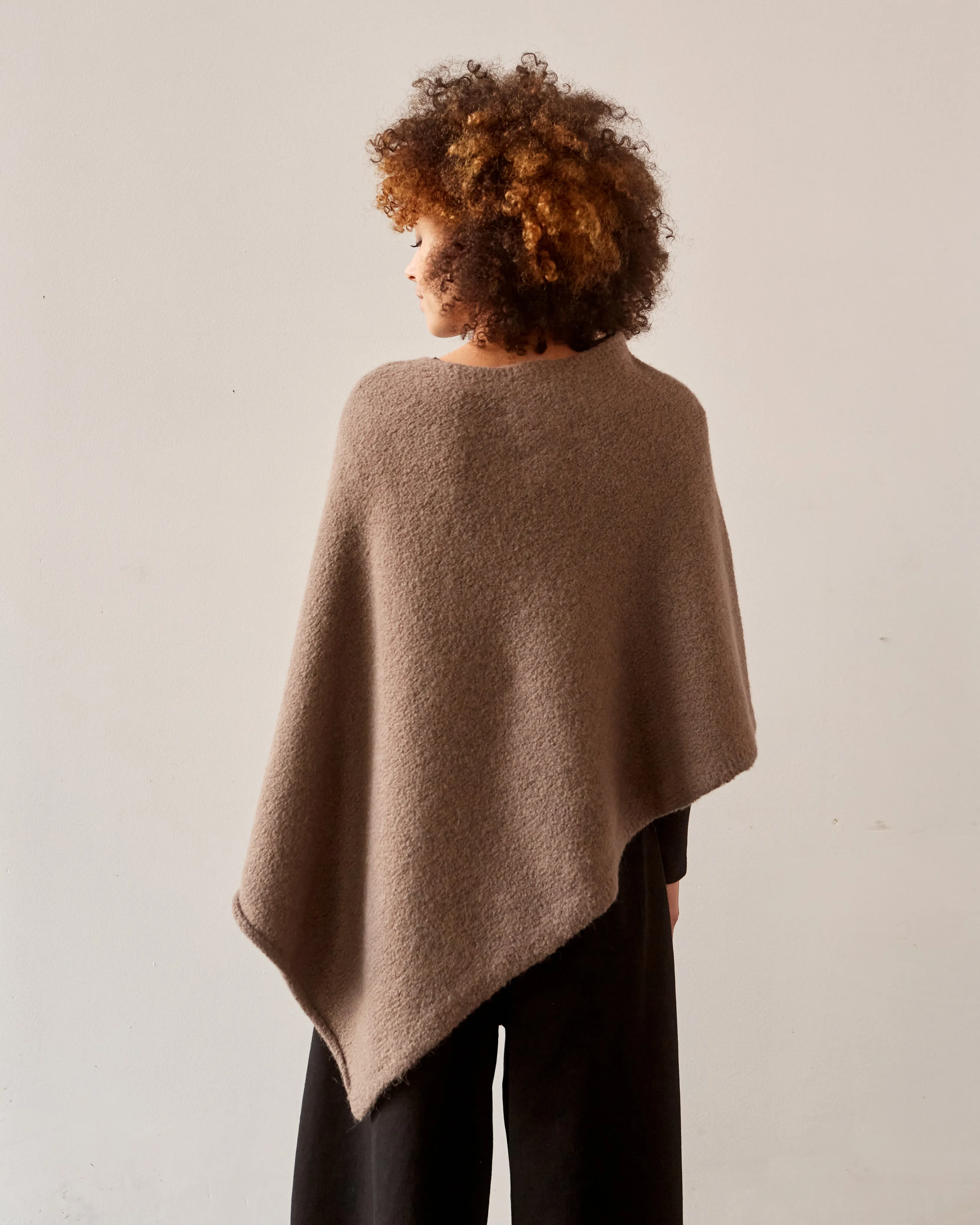 Lauren Manoogian Fold Poncho, Umber