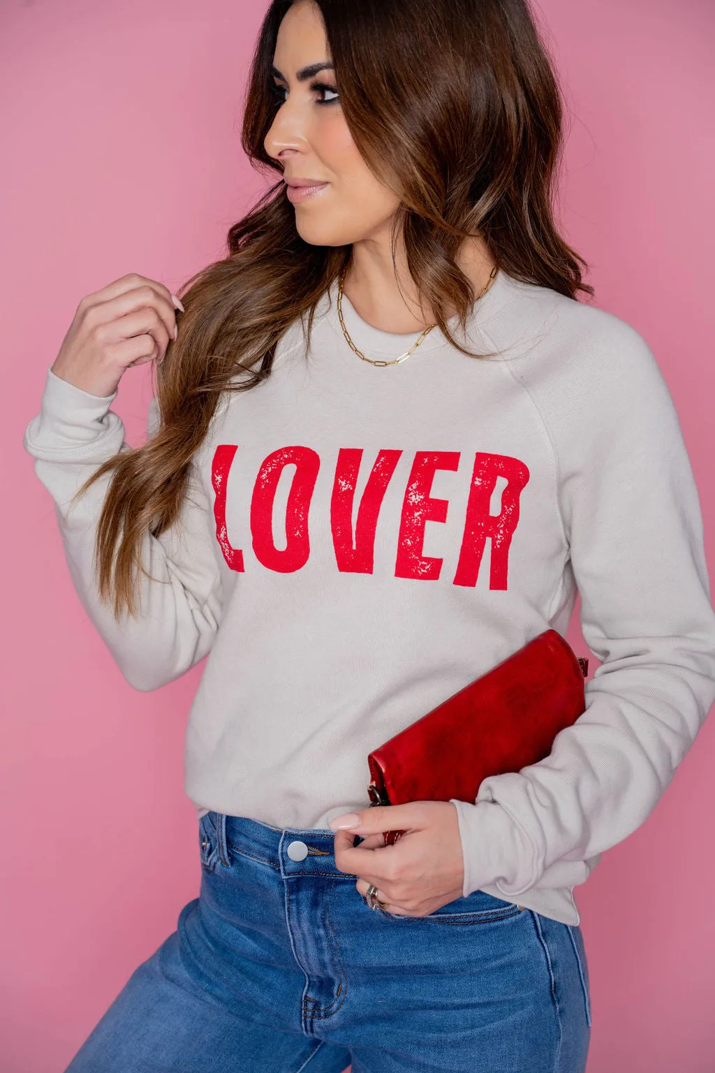 Lover Graphic Crewneck