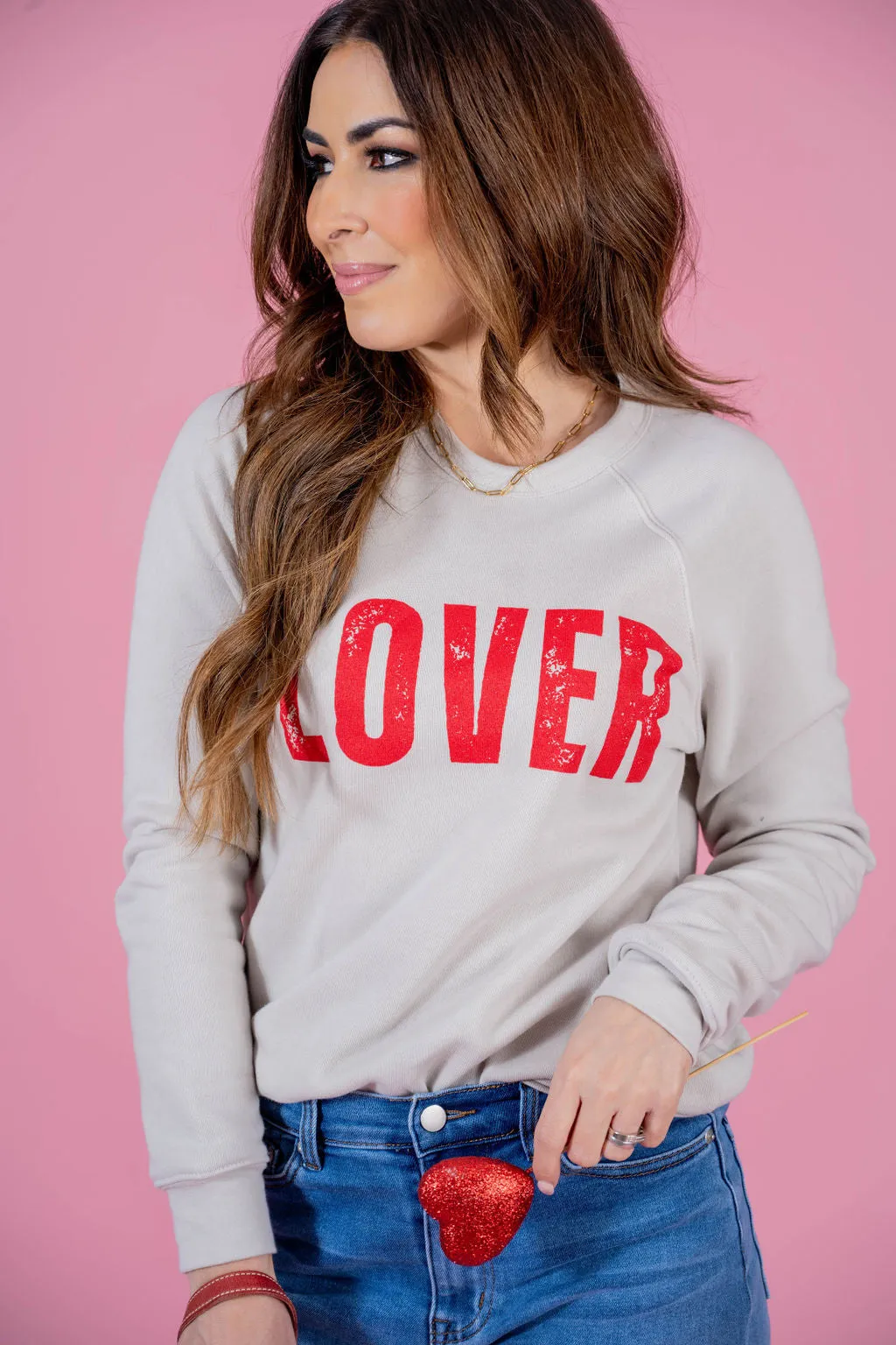 Lover Graphic Crewneck