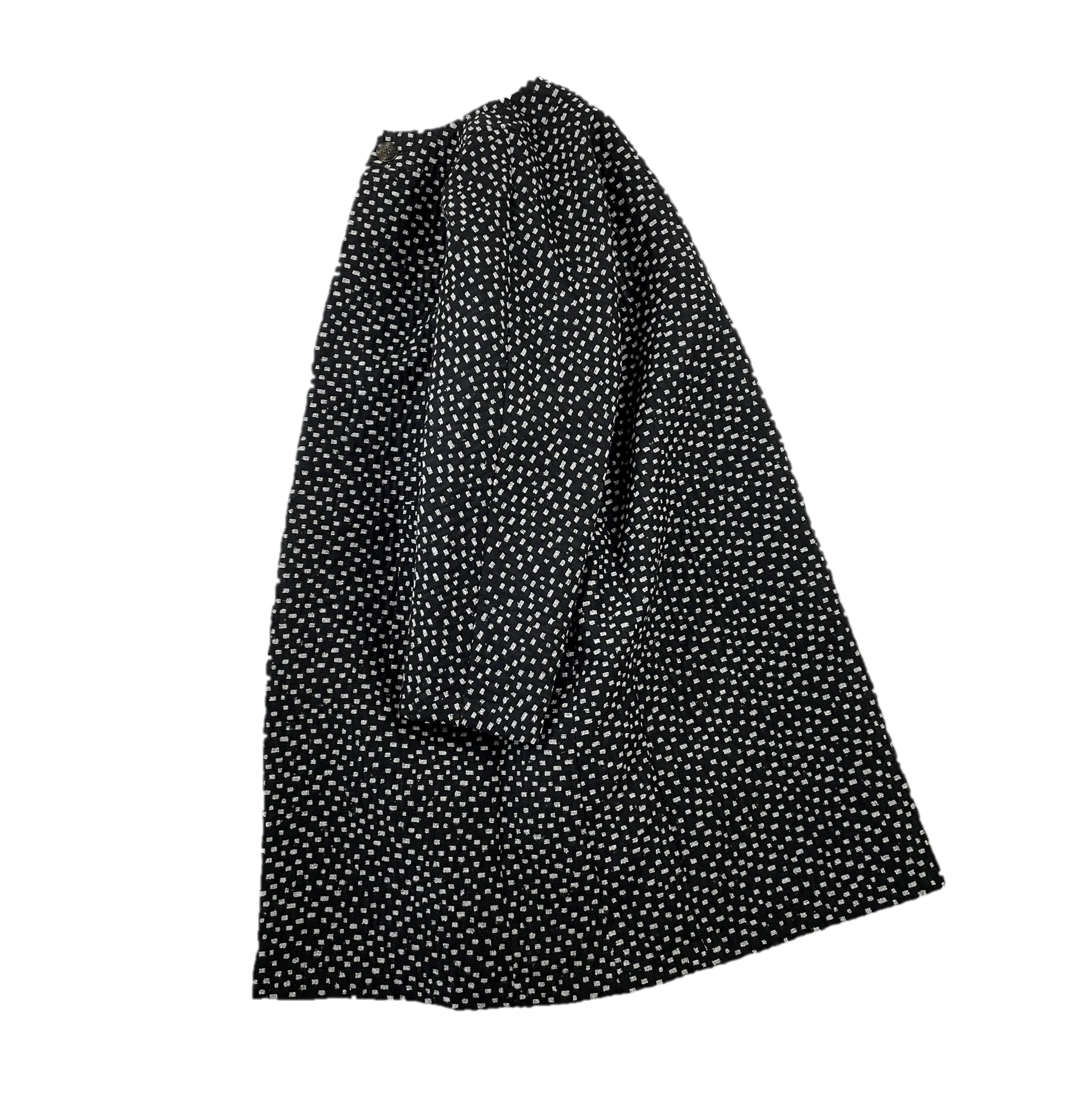 NUNO Coat: "Icy Snow" (Black/White)