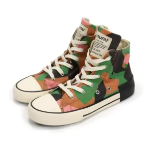 NUNUNU Camouflage High Tops