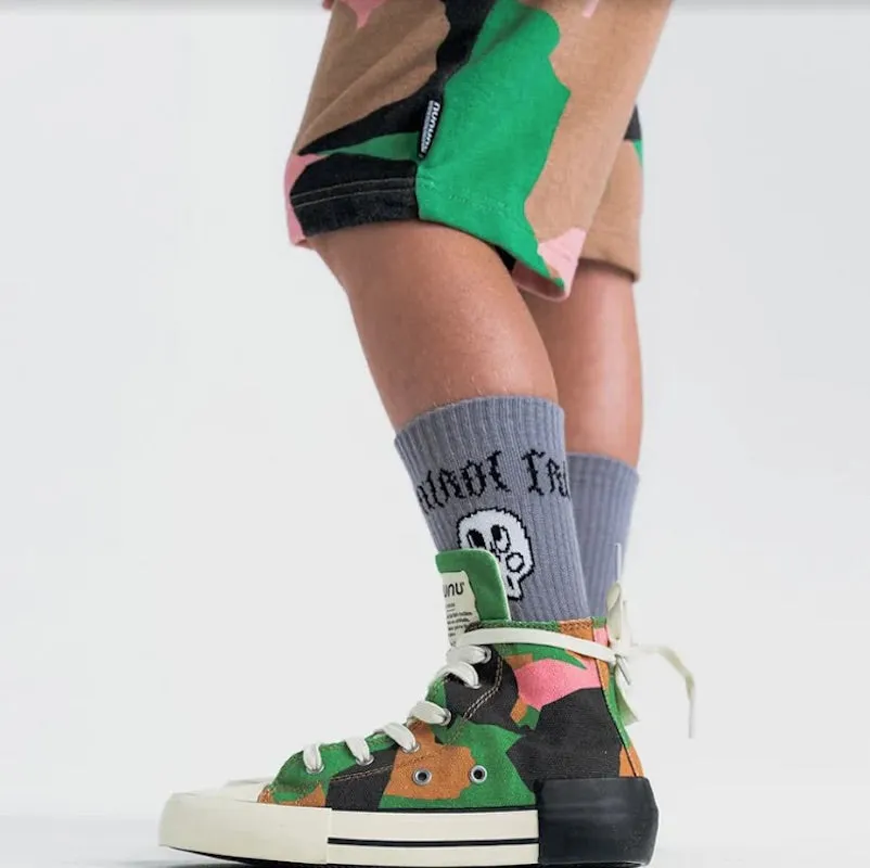 NUNUNU Camouflage High Tops