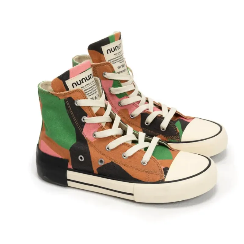 NUNUNU Camouflage High Tops