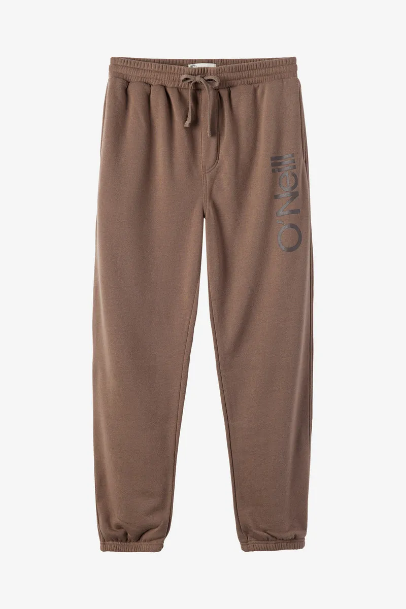 O'Neill OG Essential Fleece Pants-Chocolate Chip