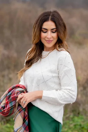 Pearl Accented Sweater