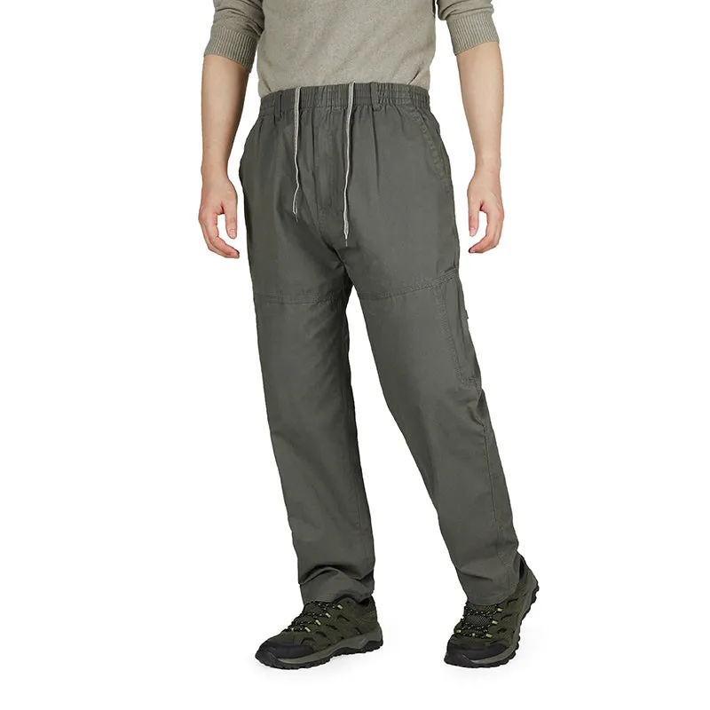 POCKETS DRAWSTRING CARGO PANTS