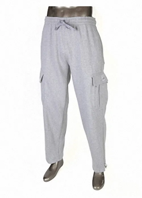 Pro Club Heavyweight Fleece Cargo Grey Pants