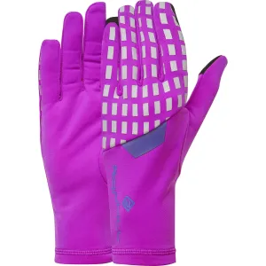 Ronhill Afterhours Running Gloves - Purple