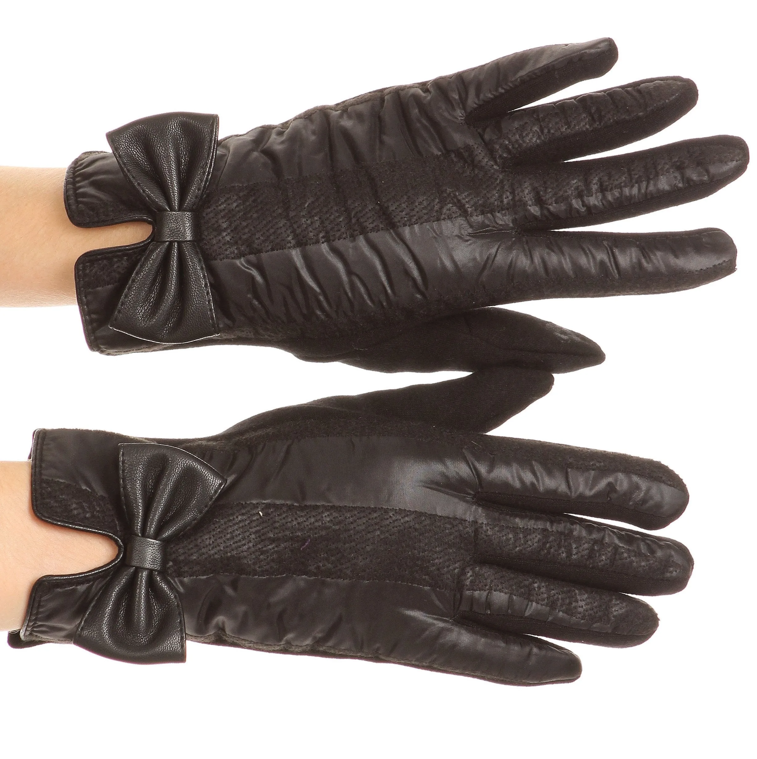 Sakkas Liya Classic Warm Driving Touch Screen Capable Stretch Gloves Fleece Lined