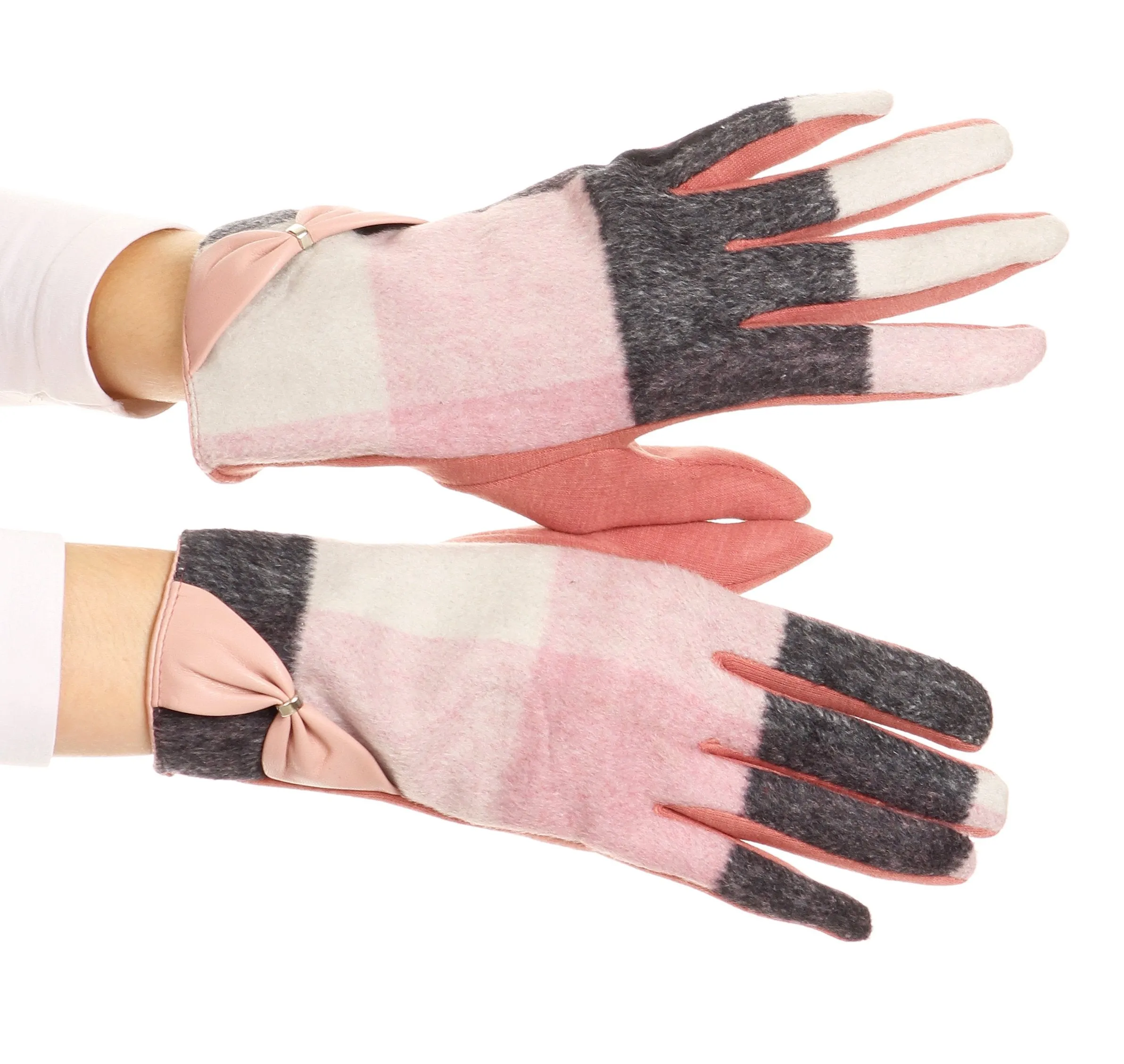 Sakkas Liya Classic Warm Driving Touch Screen Capable Stretch Gloves Fleece Lined