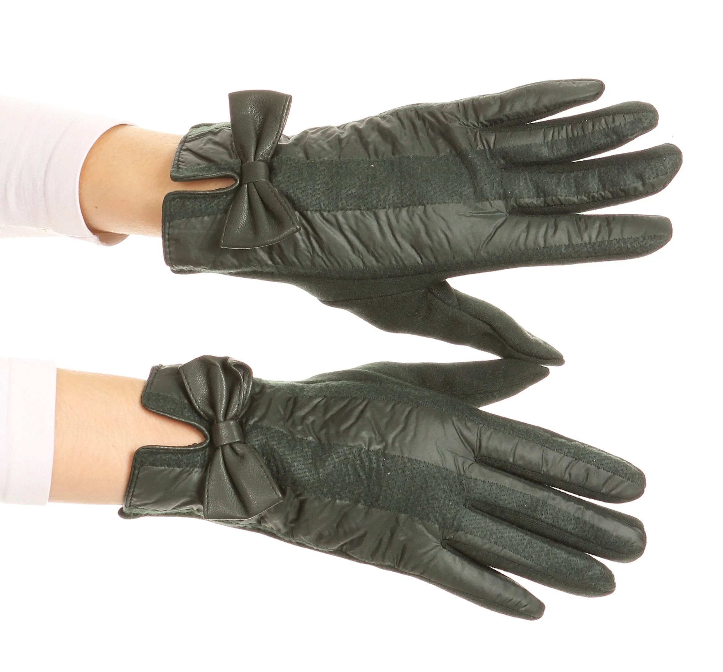 Sakkas Liya Classic Warm Driving Touch Screen Capable Stretch Gloves Fleece Lined