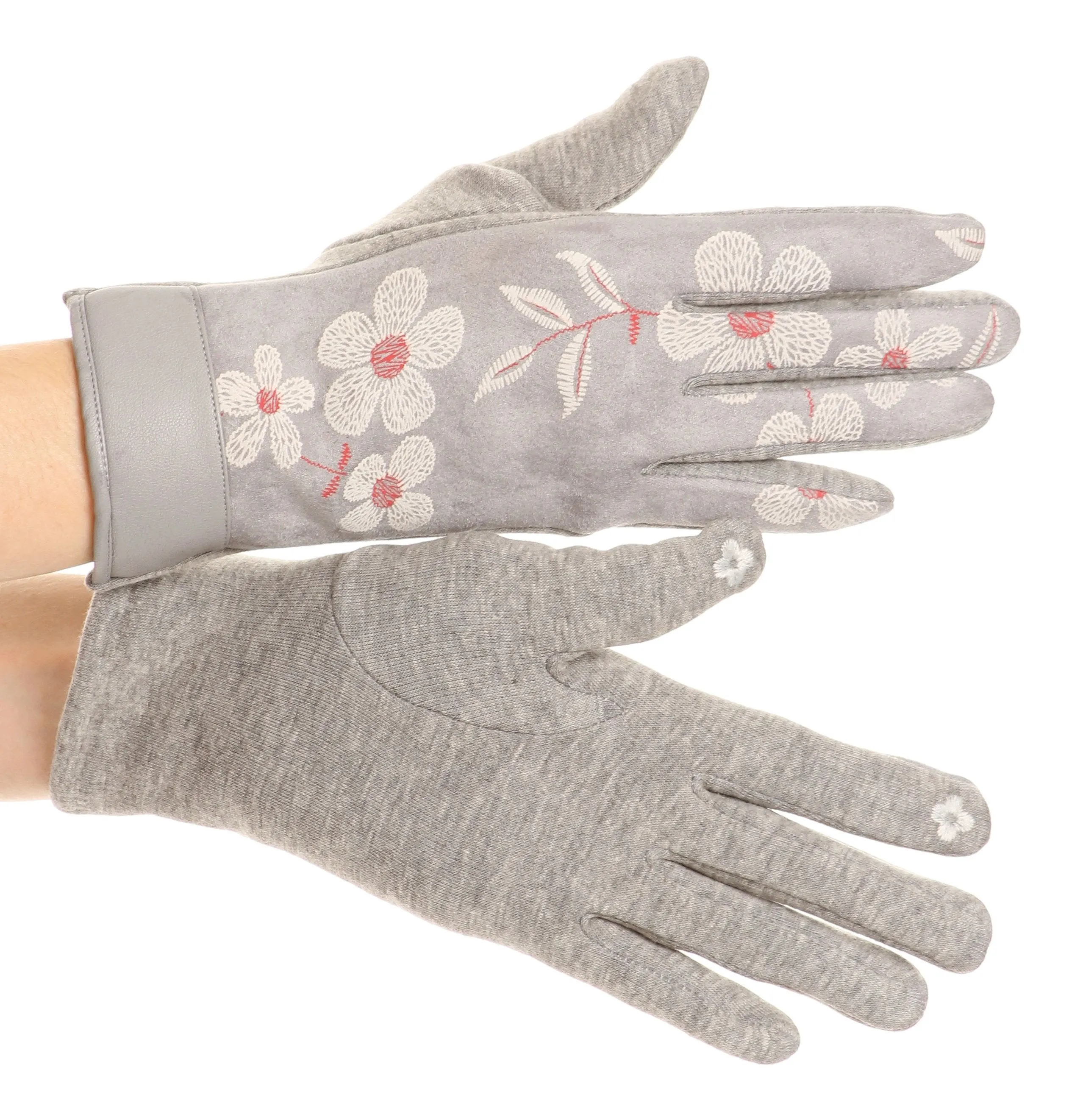 Sakkas Liya Classic Warm Driving Touch Screen Capable Stretch Gloves Fleece Lined