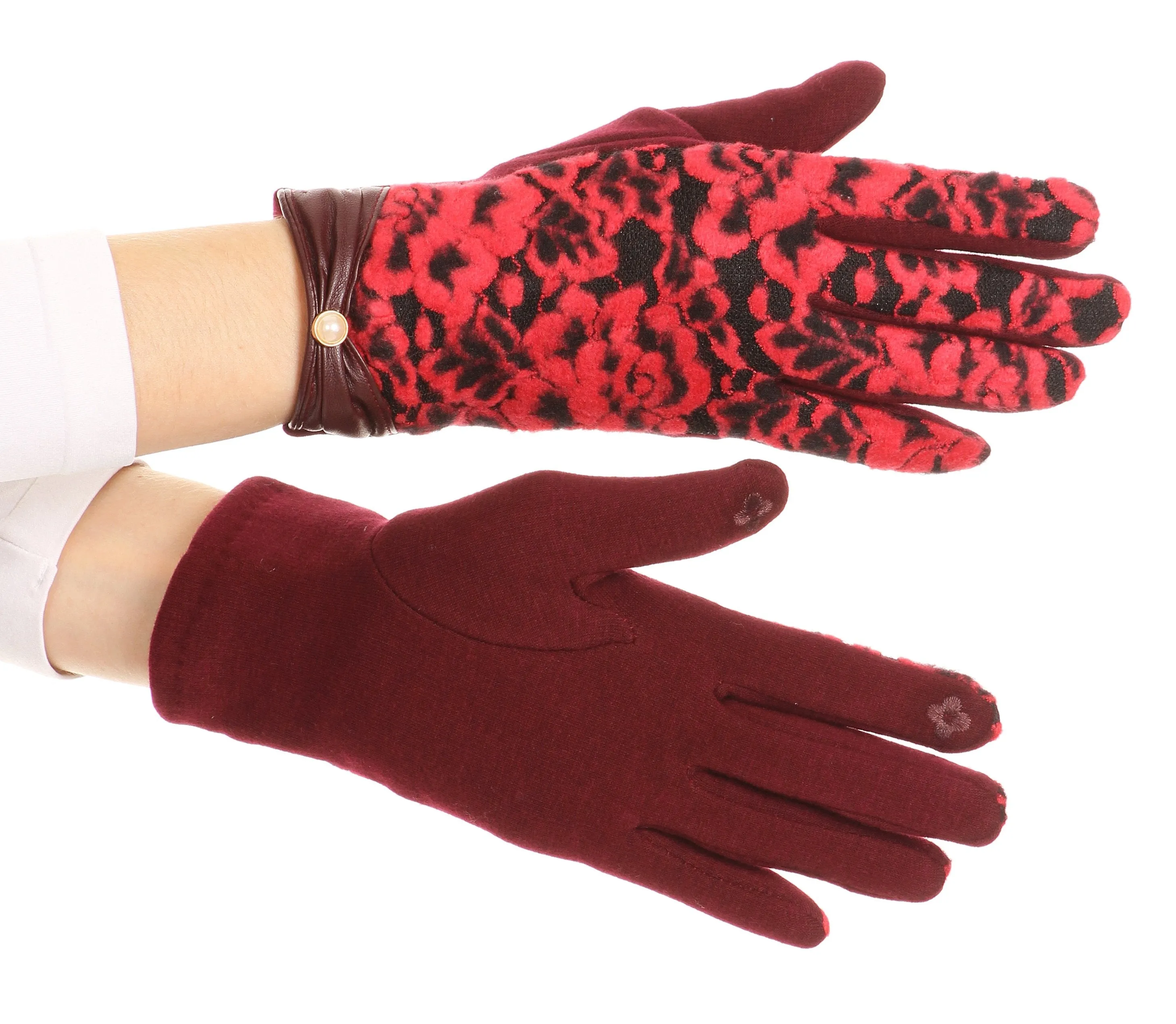 Sakkas Liya Classic Warm Driving Touch Screen Capable Stretch Gloves Fleece Lined