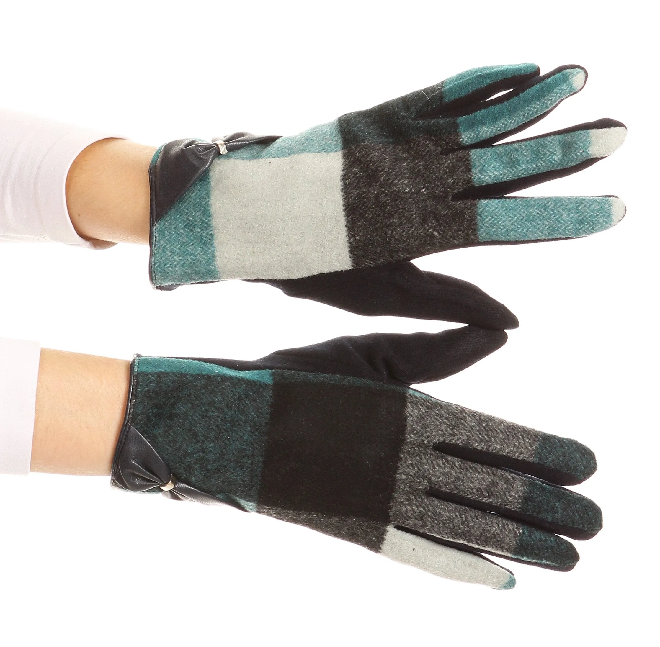 Sakkas Liya Classic Warm Driving Touch Screen Capable Stretch Gloves Fleece Lined