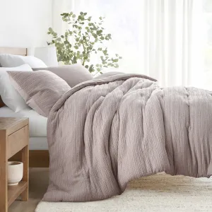 Textured Down-Alternative Comforter Set - 12 Days of Deals