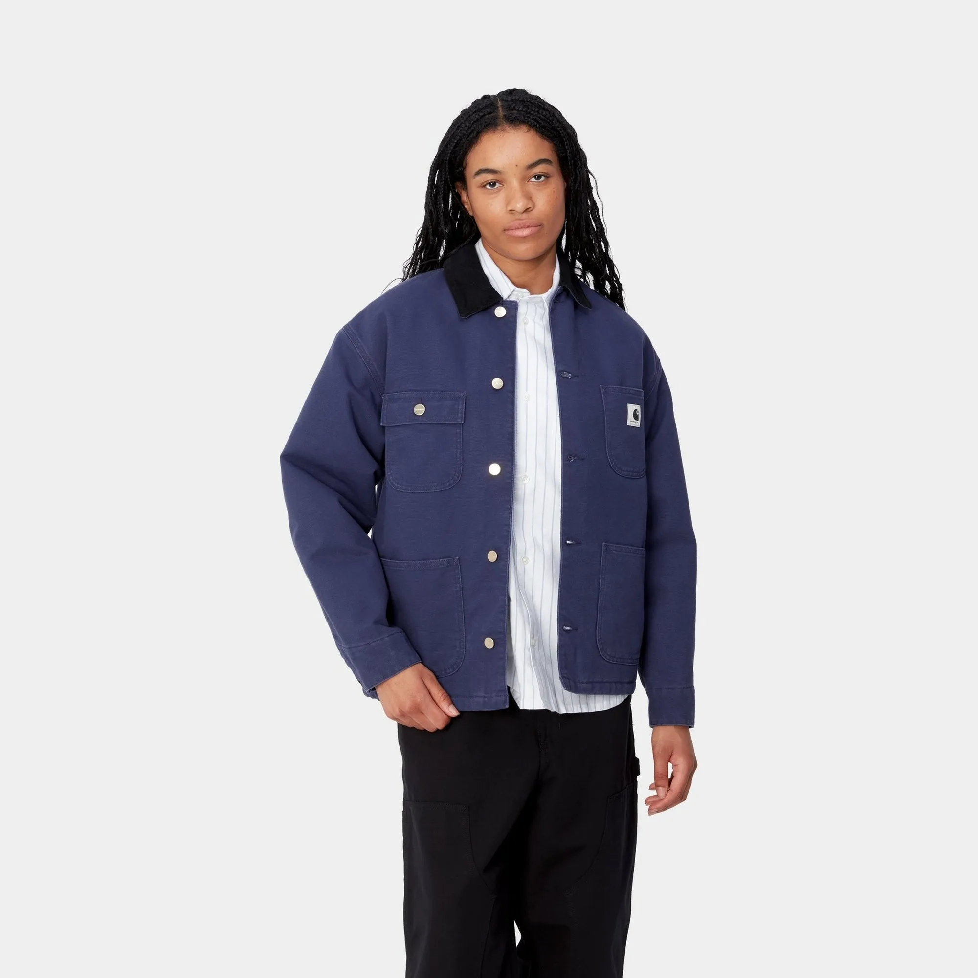 Women's OG Michigan Chore Coat (Winter) | Aura / Black